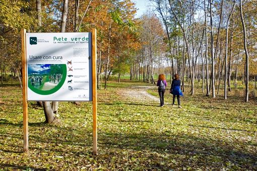 Cuneo: il Parco Fluviale impreziosito dal "bosco di essenze"