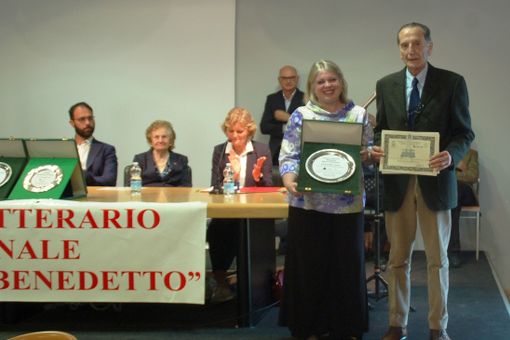 Un momento della premiazione
