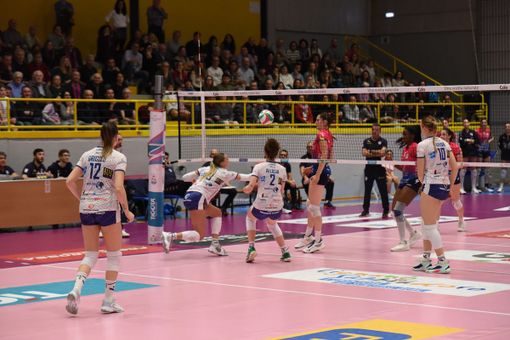 Una immagine del match (ph. sito Legavolleyfemminile) Una immagine del match (ph. sito Legavolleyfemminile)