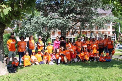 Tanti bambini a Frabosa Sottana per Spazzamondo e la giornata del gioco libero all'aperto