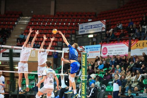 Mads Jensen è stato il più grintoso ed efficace nella vittoria di Cuneo contro Pineto (Foto: Margherita Leone)