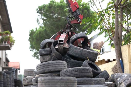 In Piemonte raccolte oltre 11.170 tonnellate di pneumatici usati nel 2023: sono pari a 284 km di asfalto