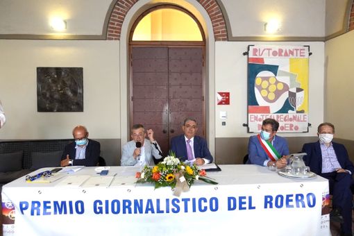 Una passata edizione del Premio, all'Enoteca Regionale di Canale