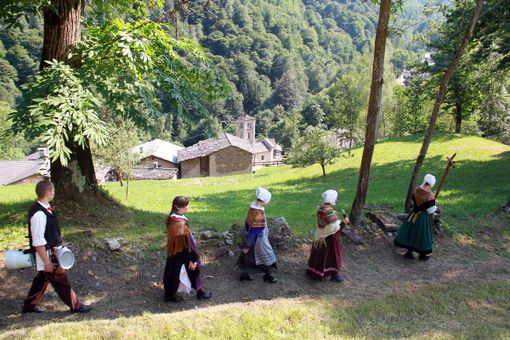 A Sancto Lucio de Coumboscuro il tradizionale “Roumiage a la Vierge Adoulourado”