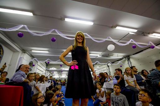 Maria Bottero, "Reginetta dell'Uva" 2017 (foto Simone Aschero)