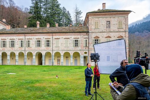 Riprese Rai "Paese che vai" (ph. R. Croci - Archivio ATL del Cuneese)