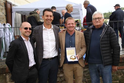 Il Balun d'or 2023 a Francesco Rivetti (Credito Silvia Muratore) Il Balun d'or 2023 a Francesco Rivetti (Credito Silvia Muratore)