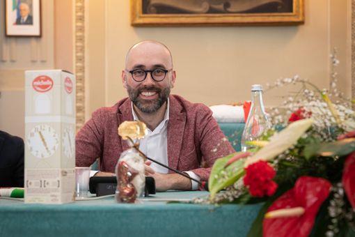 Il presidente della Provincia Luca Robaldo