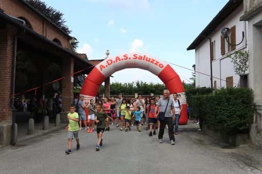 La partenza della "Dui pas en salute" 2018 La partenza della "Dui pas en salute" 2018