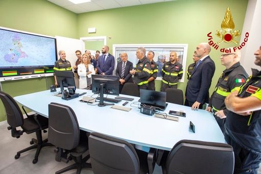 Vigili del fuoco, a Grugliasco nasce la nuova sala operativa del Piemonte [FOTO e VIDEO]