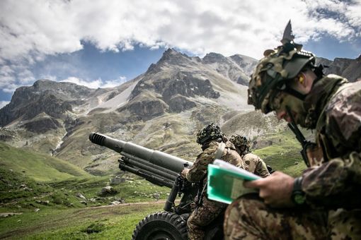 Gli Artiglieri da Montagna di Fossano in piazza per la Festa del Reggimento