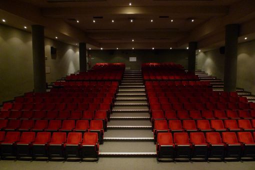 L'interno dell'ex teatro Baretti