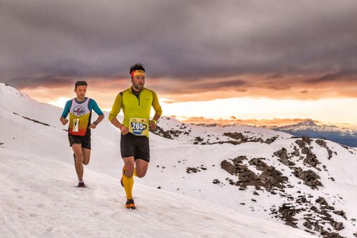 300 runners da tutta Italia per sfidarsi sulle nevi di Prato nella Sunset race