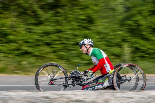Fra i partecipanti agli incontri il campione paralimpionico Diego Colombari (Tokyo 2020), atleta di handbike (foto) Fra i partecipanti agli incontri il campione paralimpionico Diego Colombari (Tokyo 2020), atleta di handbike (foto)