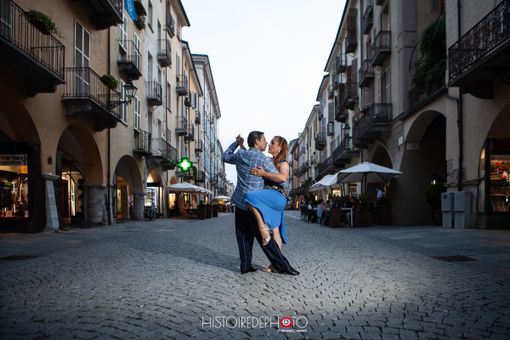 Cecilia Diaz e Oscar Gauna, maestri ballerini di tango