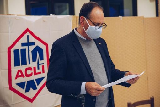 Il presidente provinciale Acli di Cuneo Elio Lingua. Foto di Loris Salussolia