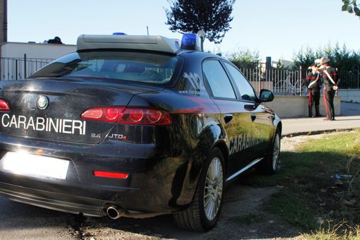 I rilievi dei Carabinieri dopo l'omicidio di Manuela Grippo ed Antonio Pasqua a Lagnasco