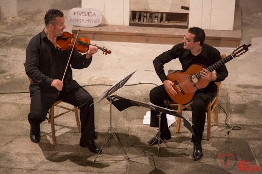 Il Sator Duo in concerto a Pamparato per il Festival dei Saraceni