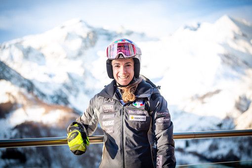 Marta Bassino in una foto di repertorio Marta Bassino in una foto di repertorio