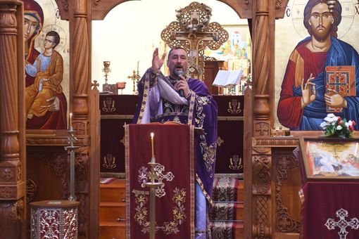 Foto dal profilo Facebook di padre Claudio