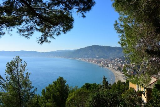 Una veduta di Alassio