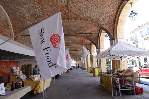 Bra, il Mercato della Terra protagonista a Cheese in piazza Caduti per la Libertà
