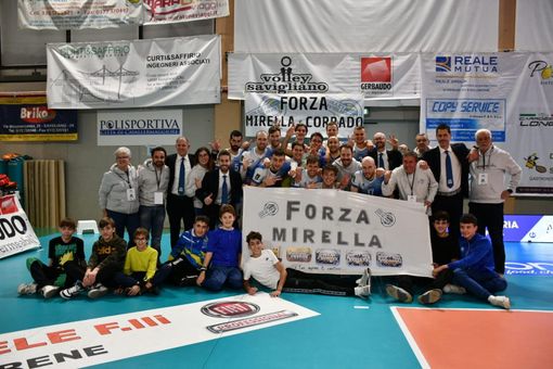 dicembre 2023, Savigliano supera Garlasco al PalaSanGiorgio e manda un abbraccio a Mirella e Corrado