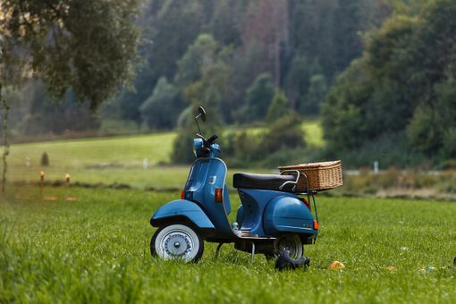 In Vespa da Fossano al Colletto di Castelmagno