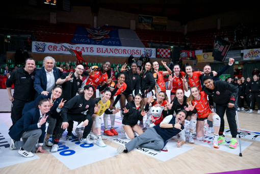 La Honda Cuneo Granda Volley vittoriosa nel derby contro Monviso (foto di Danilo Ninotto) La Honda Cuneo Granda Volley vittoriosa nel derby contro Monviso (foto di Danilo Ninotto)