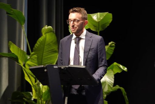 Emanuele Bolla, referente albese di Fratelli d'Italia, oggi assessore al Turismo Emanuele Bolla, referente albese di Fratelli d'Italia, oggi assessore al Turismo