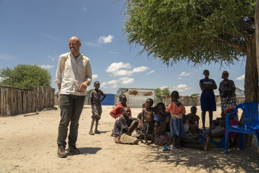 Fabio Geda nella foto di Nicola Berti