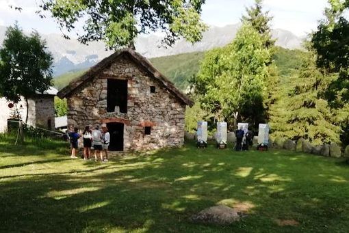 Una troupe della Rai a Limonetto per la trasmissione "A sua immagine"