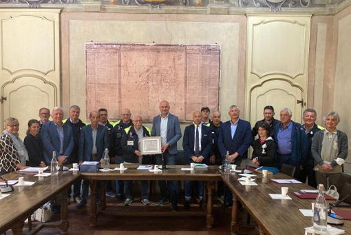 Per 18 anni presidente della Protezione Civile: Cherasco ringrazia Franco Mantilleri