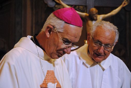 Monsignor Guerrini e don Luciano Remigio Monsignor Guerrini e don Luciano Remigio