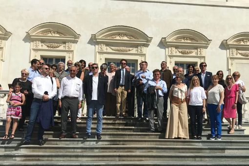 I Rotary di Saluzzo e Digne alla Venaria Reale