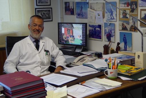 Il presidente Luigi Fenoglio