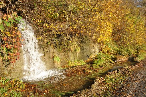 Lavori per la sistemazione della frana sulla provinciale 269 in valle Po a Paesana
