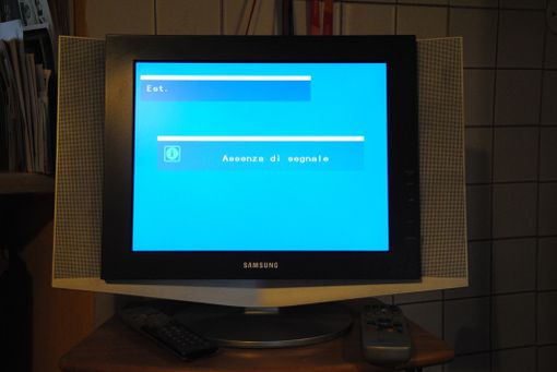 Per molti teleschermi della Val Po questa schermata è purtroppo d'abitudine