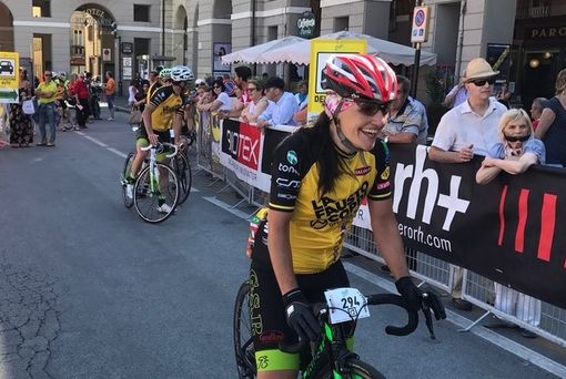Elisa Parracone in una foto di repertorio alla Fausto Coppi