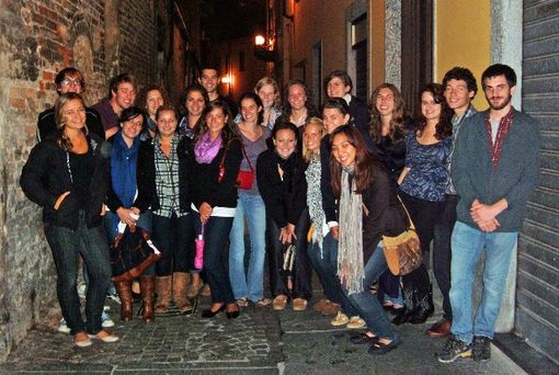 Ad Alba studenti americani per iniziare il semestre accademico autunnale Ad Alba studenti americani per iniziare il semestre accademico autunnale