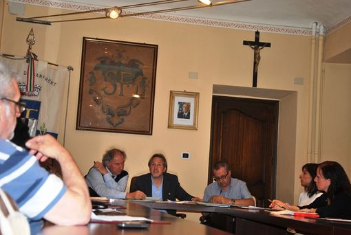 Un momento del Consiglio Comunale di venerdì 11 luglio, a Sanfront