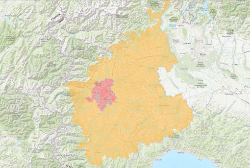 Semaforo antismog: limitazioni da livello arancione oggi e domani in provincia di Cuneo