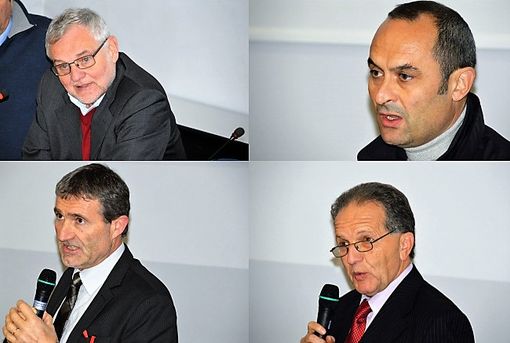 Francesco Balocco, Enrico Costa, Mino Taricco e Marco Perosino: il futuro dei Comuni alluvionati passa anche dalle loro mani