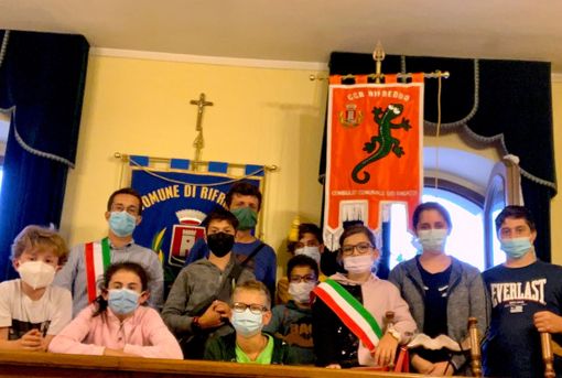 Il nuovo Consiglio comunale dei ragazzi di Rifreddo