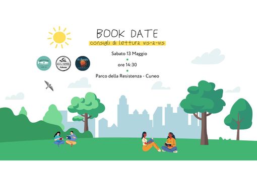 Book Date: consigli di lettura "vis-à-vis" al parco della Resistenza di Cuneo