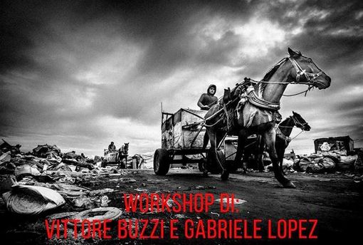 Vittore Buzzi e Gabriele Lopez a Cuneo per un workshop di due giorni dedicato alla fotografia di reportage