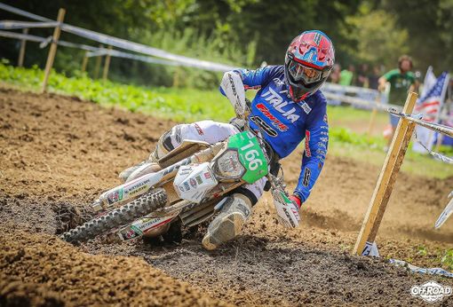 Kevin Cristino in azione