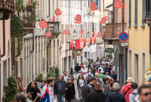 Uno scatto da Cheese 2019 (Foto Alessandro Vargiu-Archivio Slow Food)