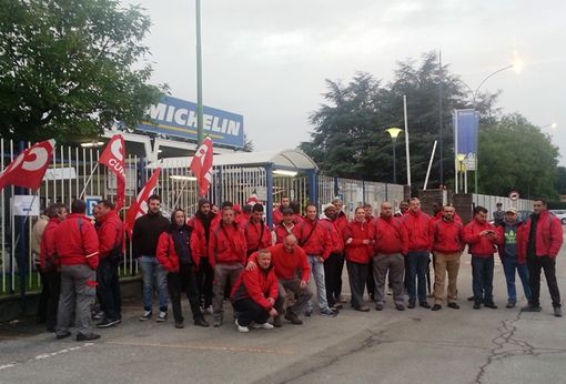 Cuneo: Oggi sciopero di due ore dei lavoratori Michelin in solidarietà con quelli della Red Cuneo: Oggi sciopero di due ore dei lavoratori Michelin in solidarietà con quelli della Red