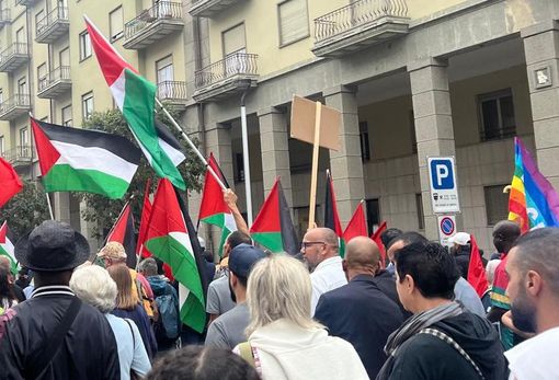 Sciopero generale per Gaza oggi 22 settembre: a Cuneo la protesta è in piazza Europa